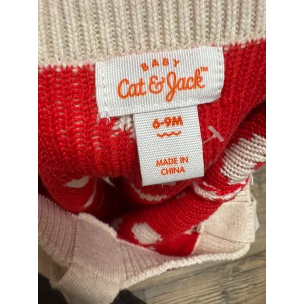 heart-patterned knit bubble - Picture 3 of 3